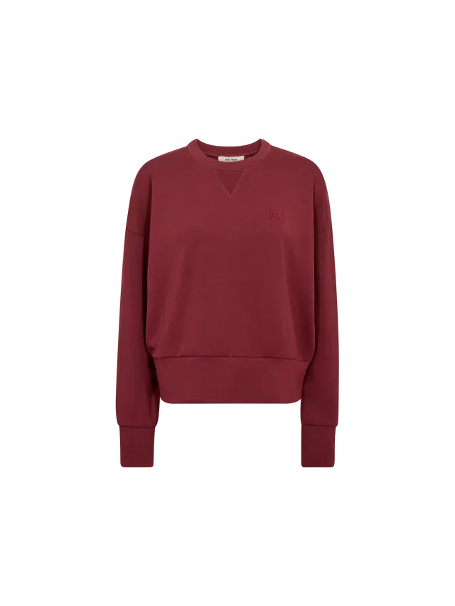 Mos Mosh Kiki Celli sweater cabernet