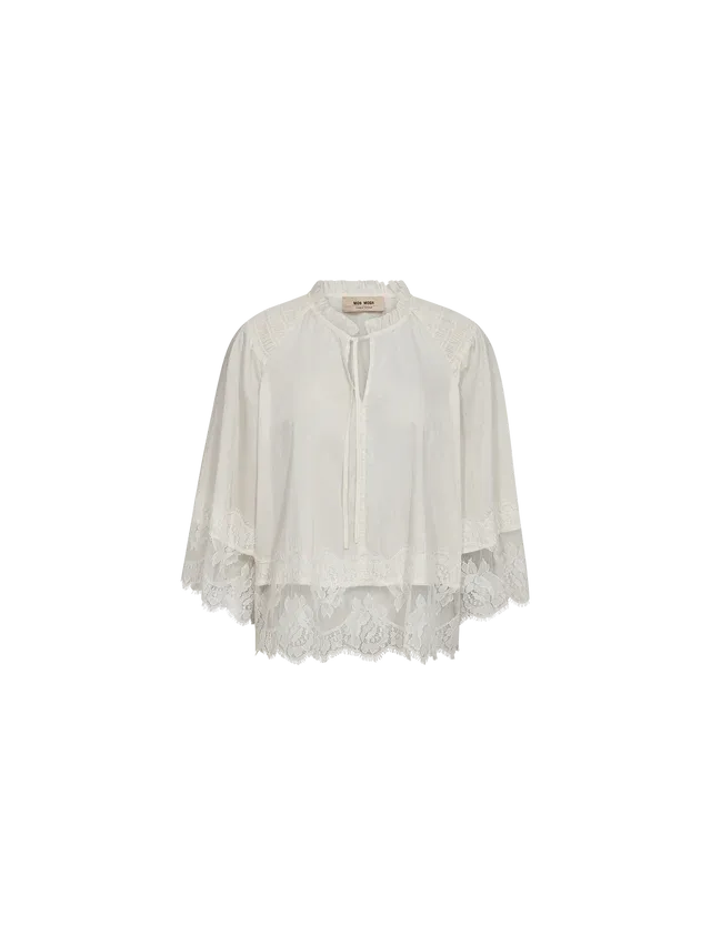 Mos Mosh Eisa Tess kanten blouse