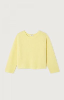 American Vintage pull Vitow citronnier chine
