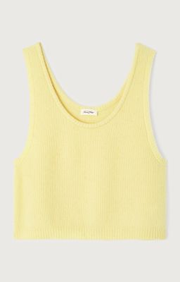 American Vintage debardeur Vitow citronnier chine