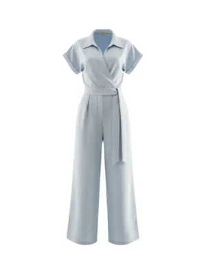 Suncoo jumpsuit Tessa blue ciel