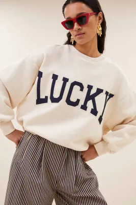 By-Bar Lili patchwork sweater