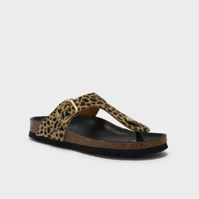 Scholl sandaal Anais leopard