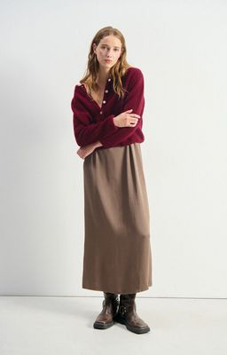 American Vintage cardigan Vito cerisier