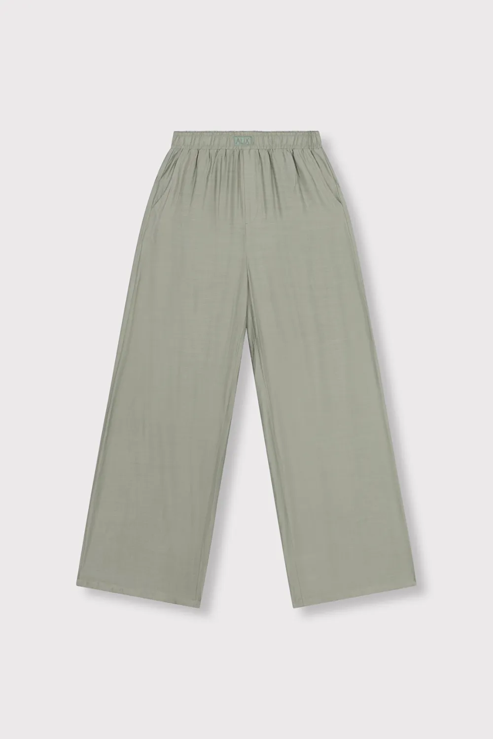 Alix the Label wide leg pants light army