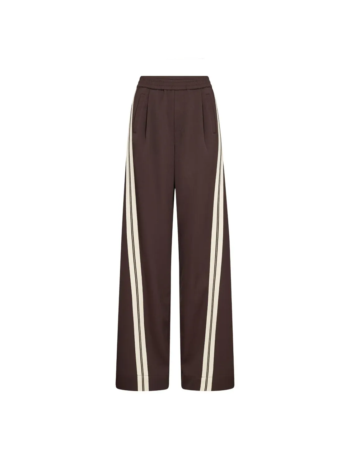 Co'Couture donkerbruine track pants Alini