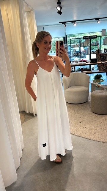 Haute L'amitié jurk wit