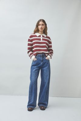 Suncoo gestreepte polo pull Prego