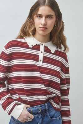 Suncoo gestreepte polo pull Prego