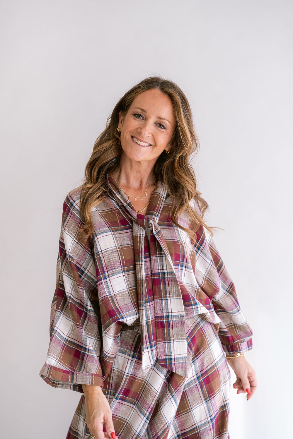 Held Mollie blouse geruit