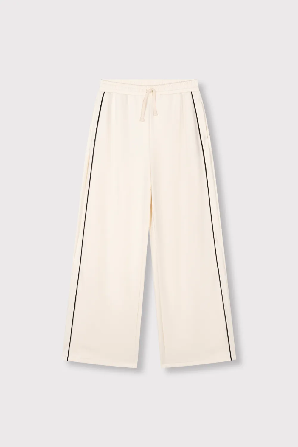 Alix the Label piping pants ecru