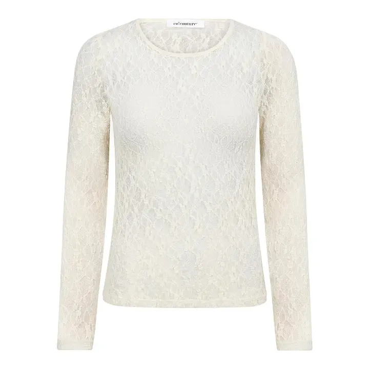 Co Couture transparante kanten top