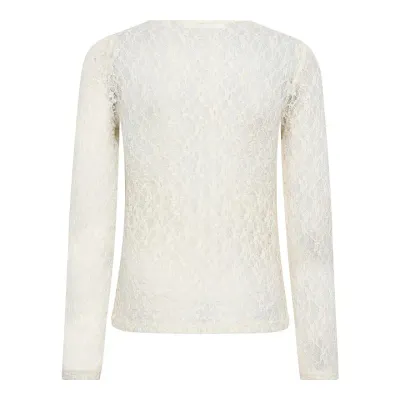 Co Couture transparante kanten top