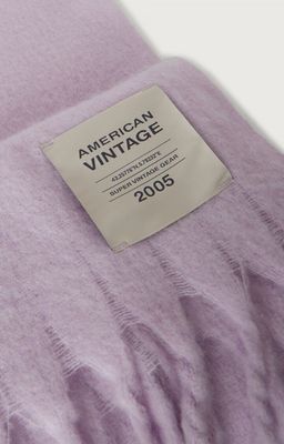 American Vintage sjaal Zinaco lila
