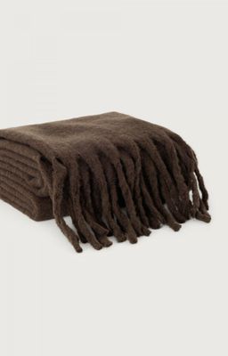 American Vintage sjaal Zinaco brownie