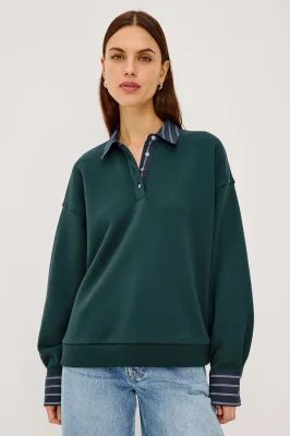 Rails polosweater Zavier forest