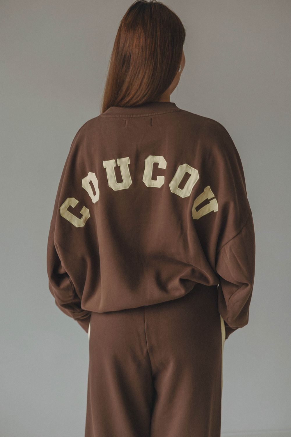 Coucou sweater Joseph brown yellow