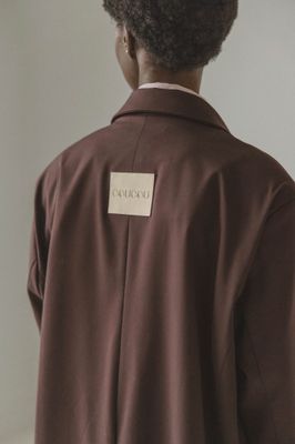 Coucou blazer Raffa dark brown
