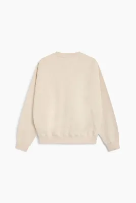 The new society logo rib sweatshirt