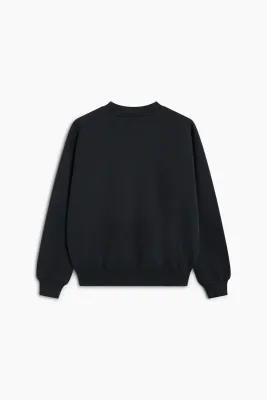 The new society logo rib sweatshirt