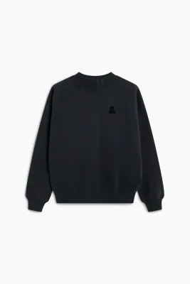 The new society logo rib sweatshirt