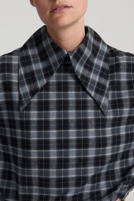 Liv the label dress checked grey