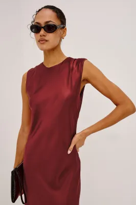 Rails jurk Mira Crimson