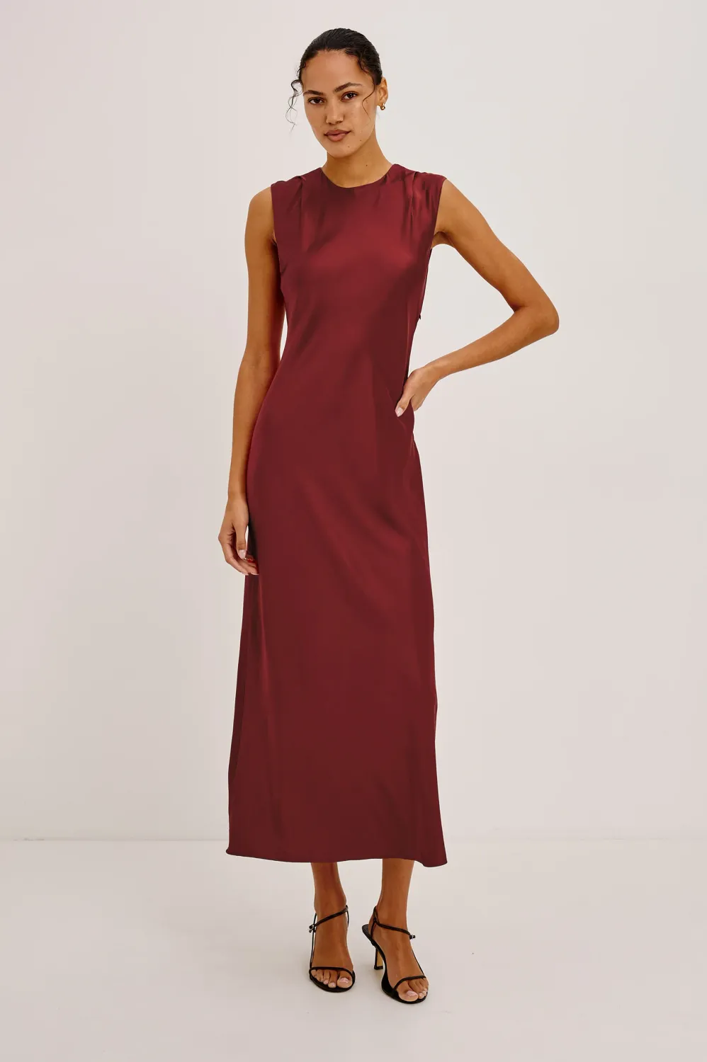 Rails jurk Mira Crimson