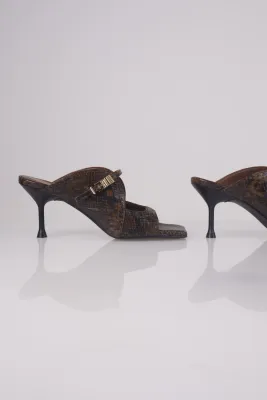 March23 Raven Sandal vison python