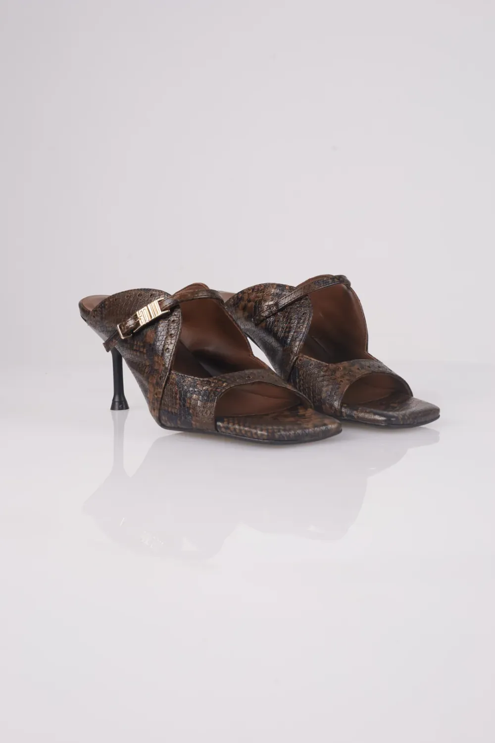 March23 Raven Sandal vison python