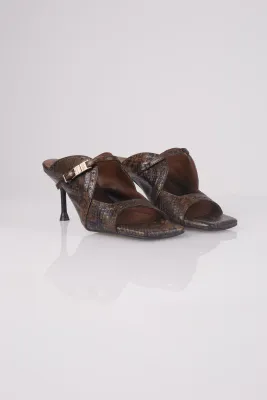 March23 Raven Sandal vison python