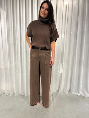 March 23 trousers Cancun vison washed