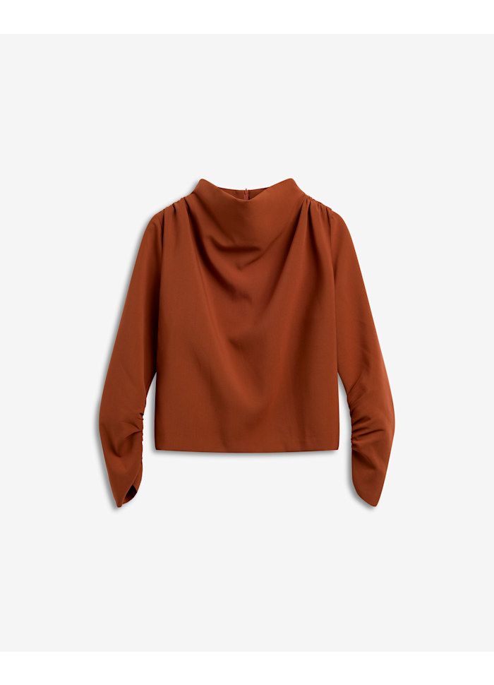 Iben Beverly top rust spice