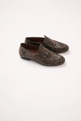 March 23 loafer Teleste vison python