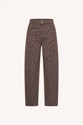 By-Bar lew cheetah chocolate pants
