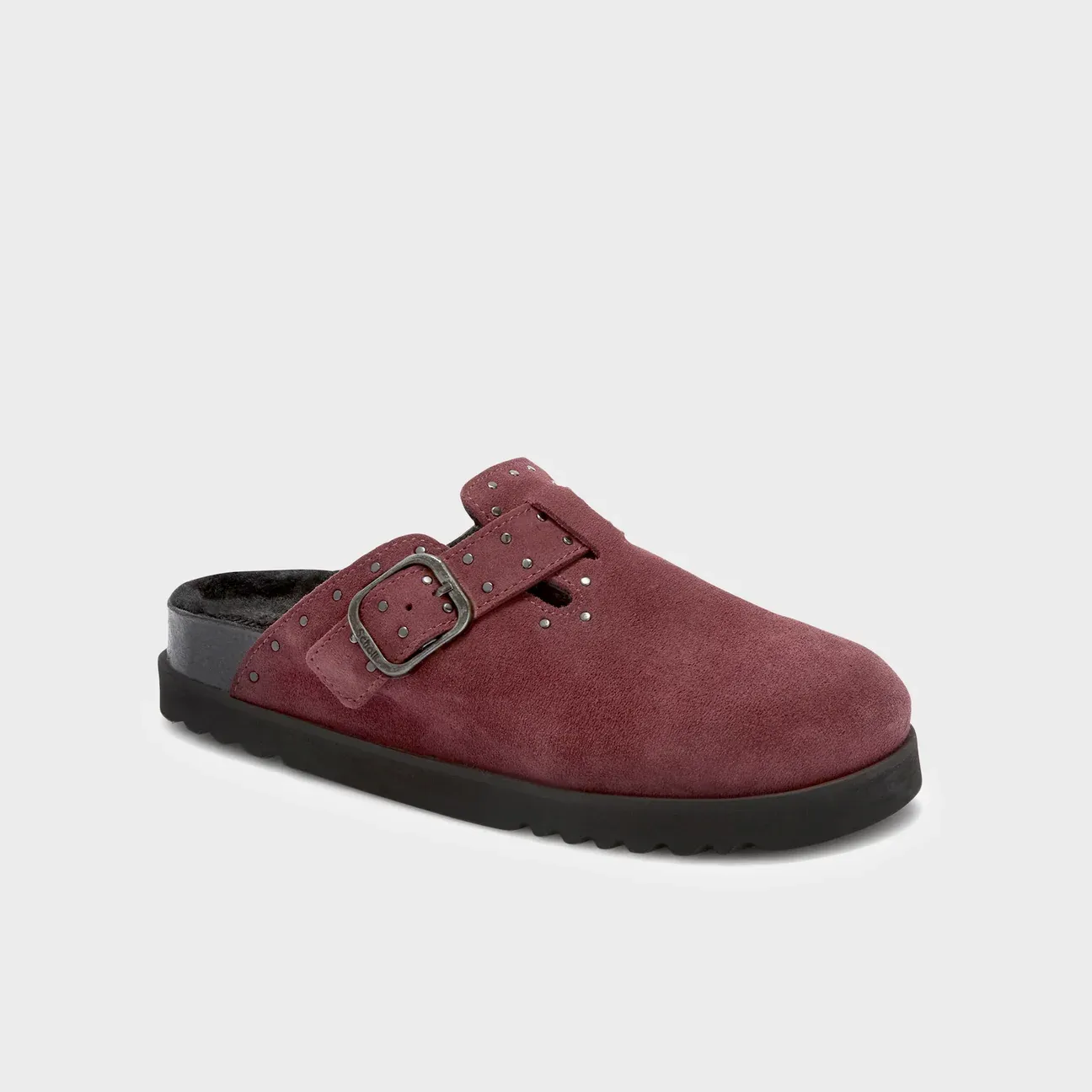 Scholl clogs Beatriz cherry
