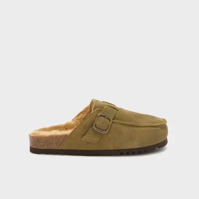 Scholl clogs Dakota kaki