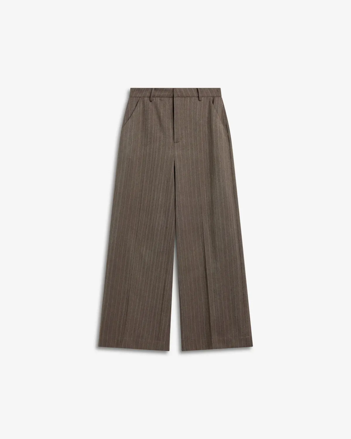 Iben reign tailored structured pants gestreept