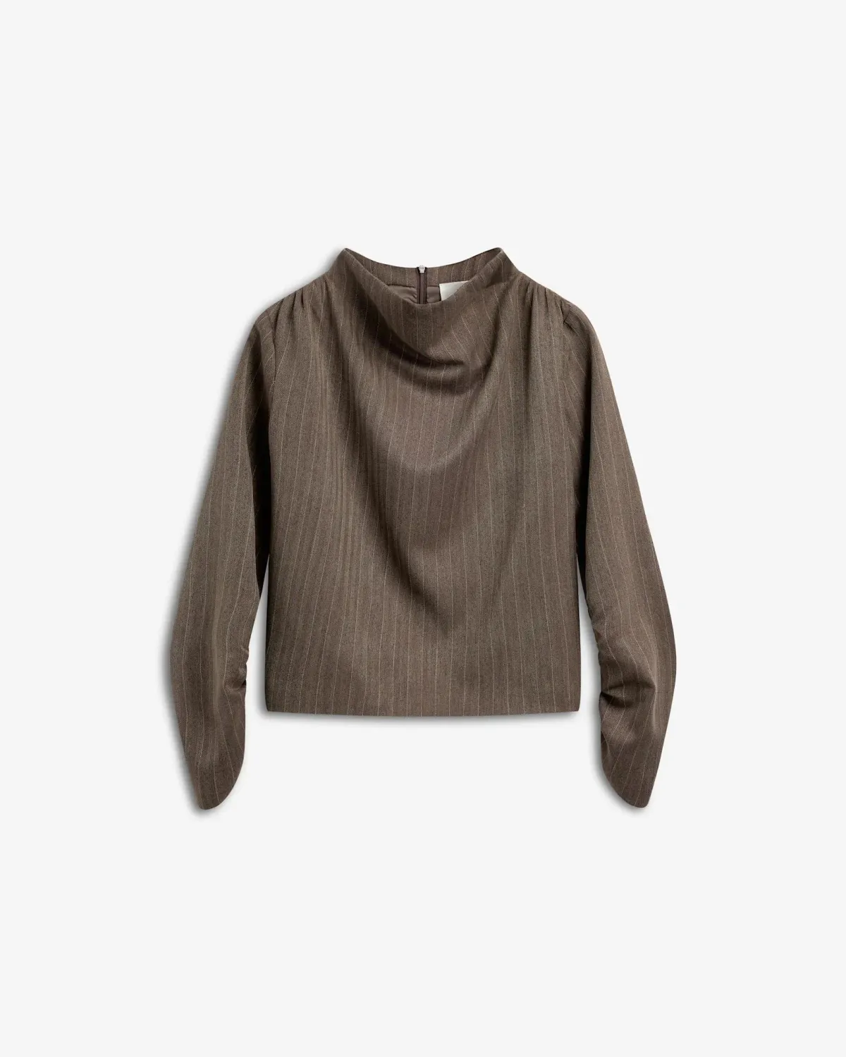 Iben Berverly top structured gestreept