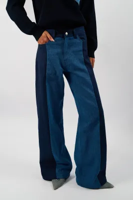Amandine broek Joan blauw