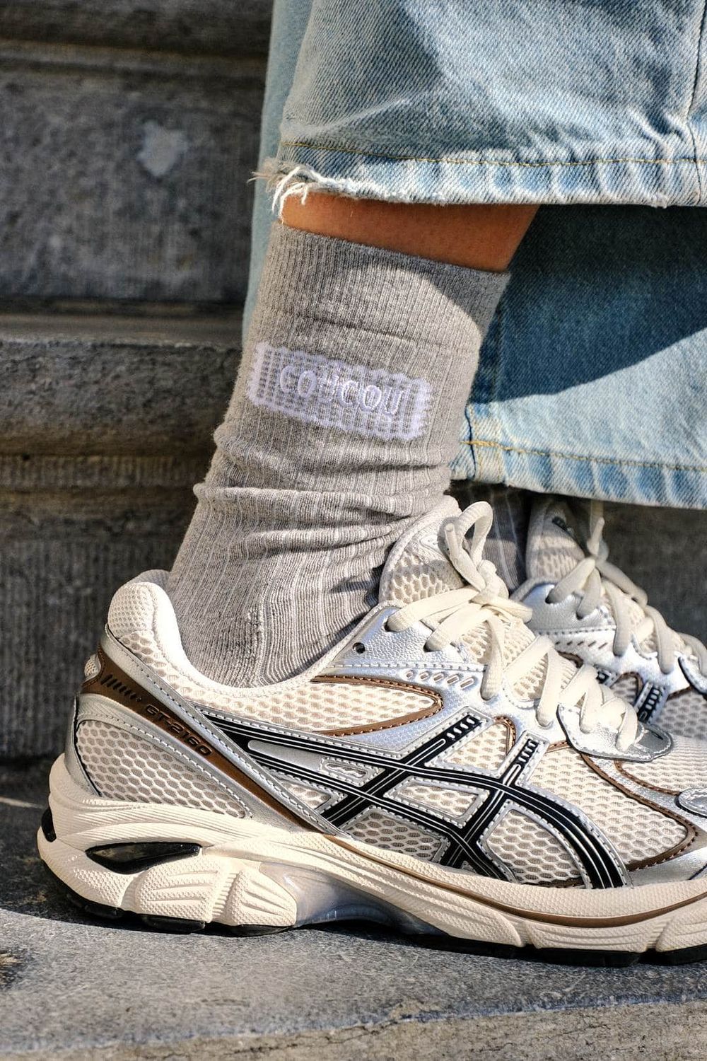 Coucou Meadow socks grey