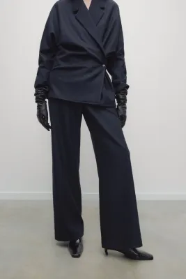 The new society broek black Iris