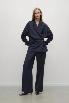 The new society broek black Iris