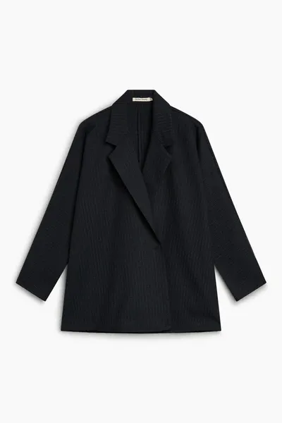 The new society blazer black iris