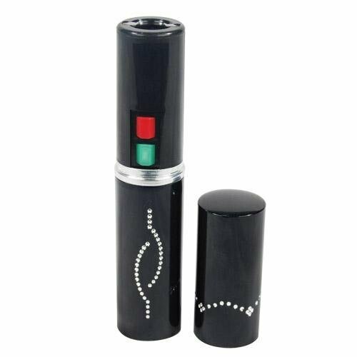 Stun Master 25,000,000 Volt Rechargeable Lipstick Stun Gun with Flashlight