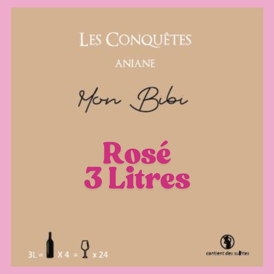 Mon Bibi Rosé 3Litres