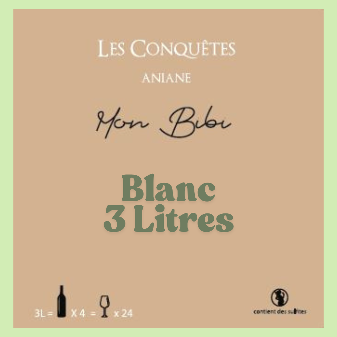 Mon Bibi  Blanc 3 Litres