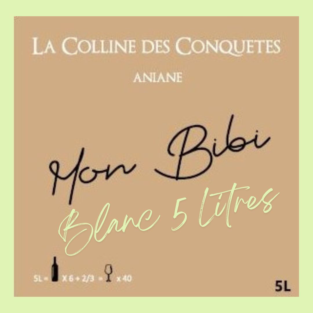 Mon Bibi  Blanc 5 Litres