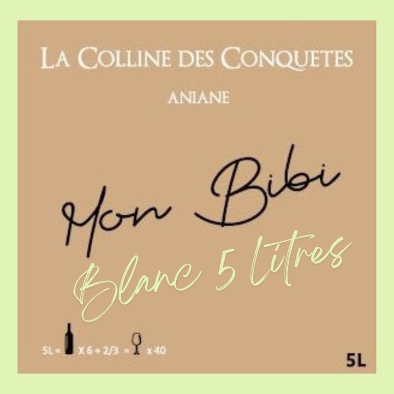 Mon Bibi  Blanc 5 Litres