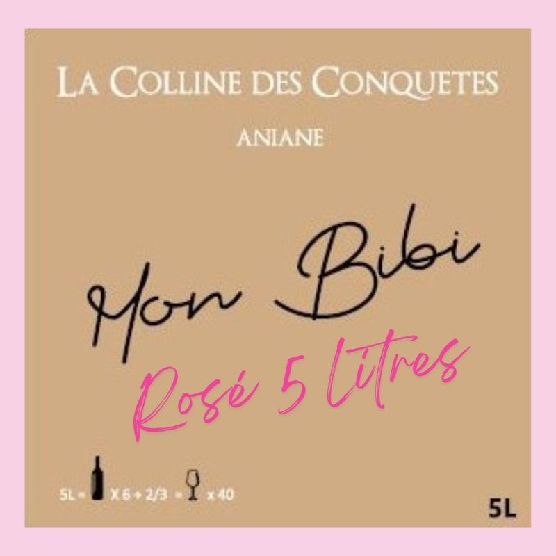 Mon Bibi Rosé 5Litres
